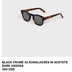 Celine Dark Havana sunglasses